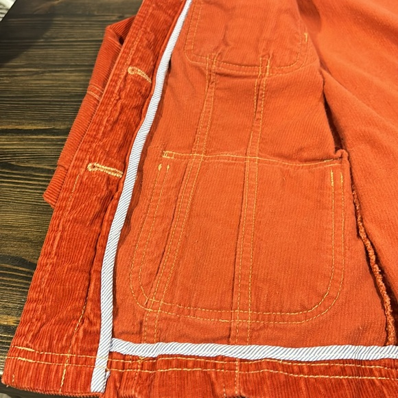 Tulle orange corduroy jacket - Picture 7 of 10